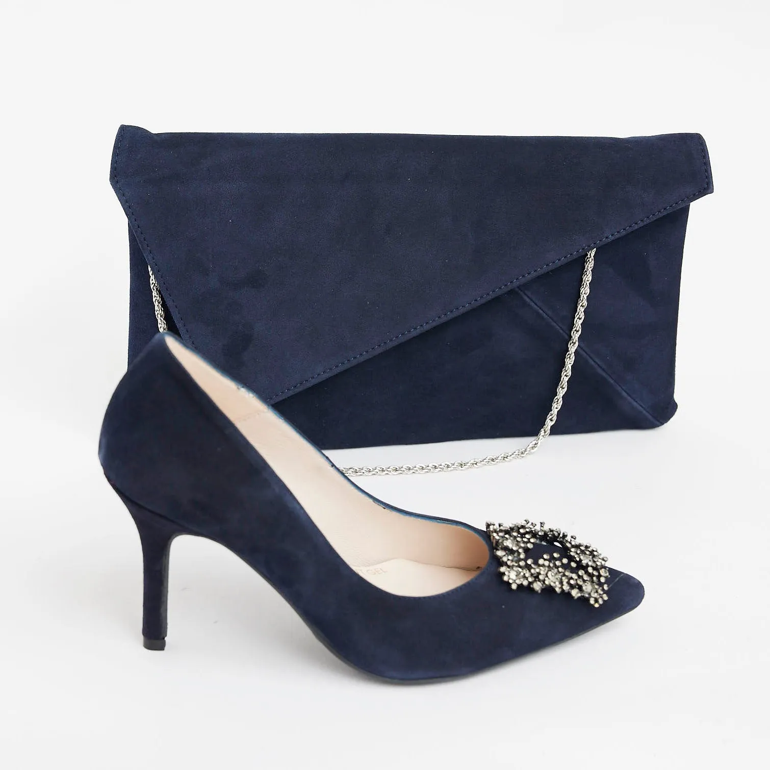 Marian Navy High Heels