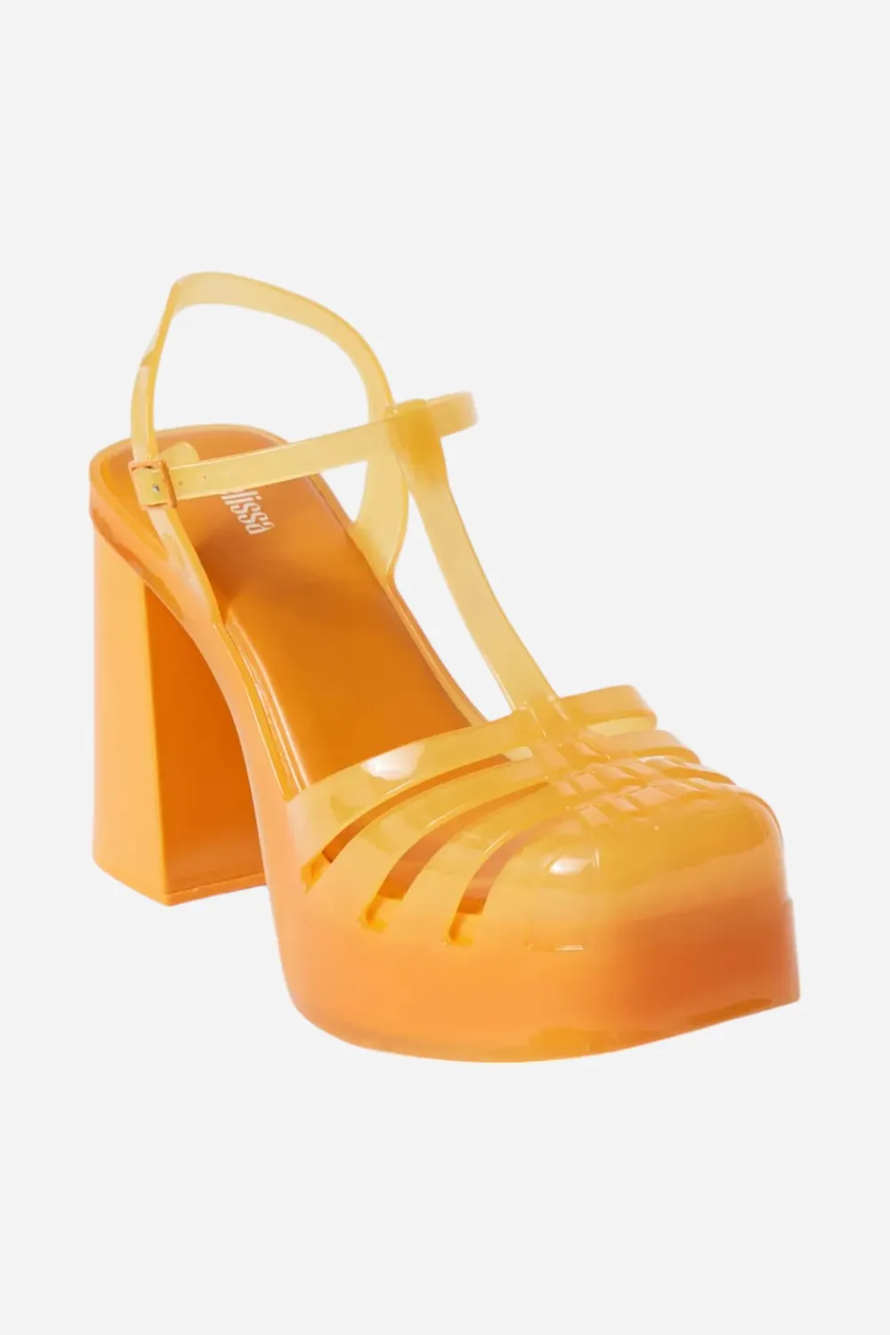 Melissa Party Platform Heel in Orange