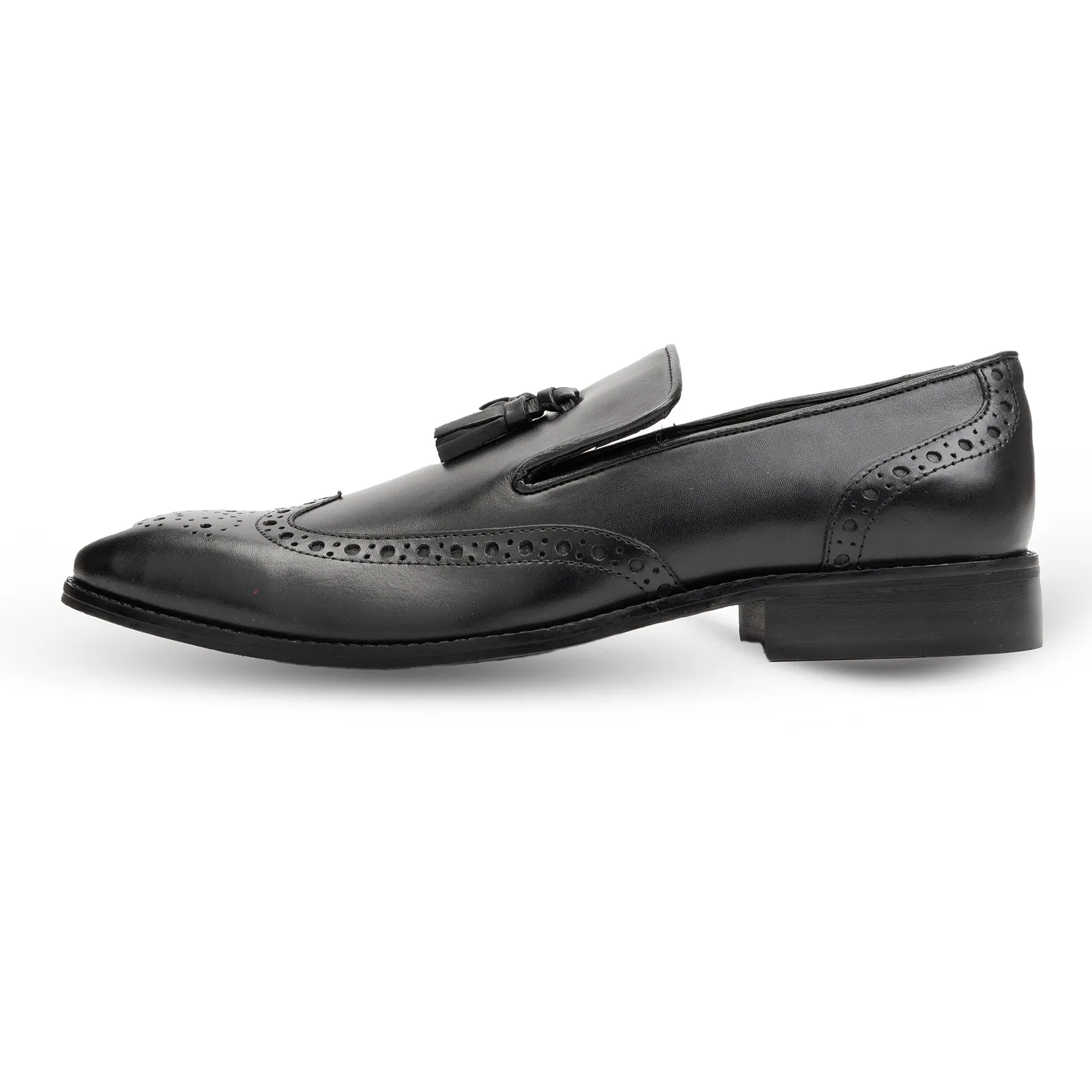 Men's leather slip-on formal loafers