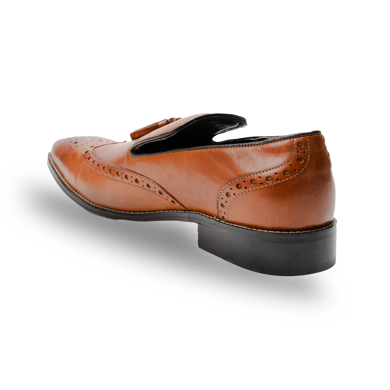 Men's leather slip-on formal loafers