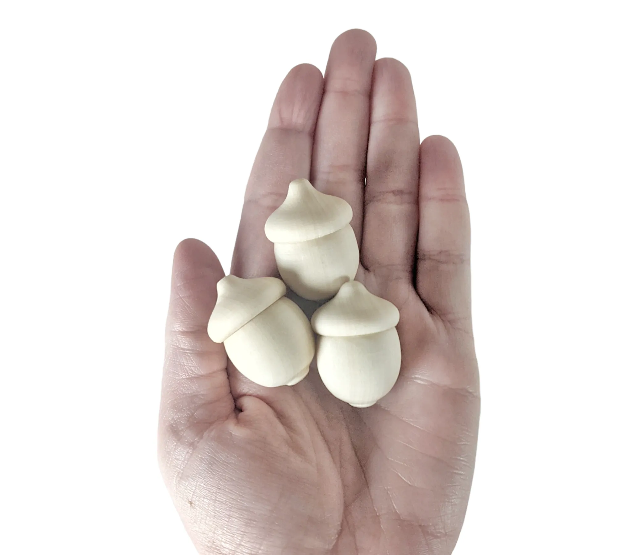 Mini Acorns - 12 pieces