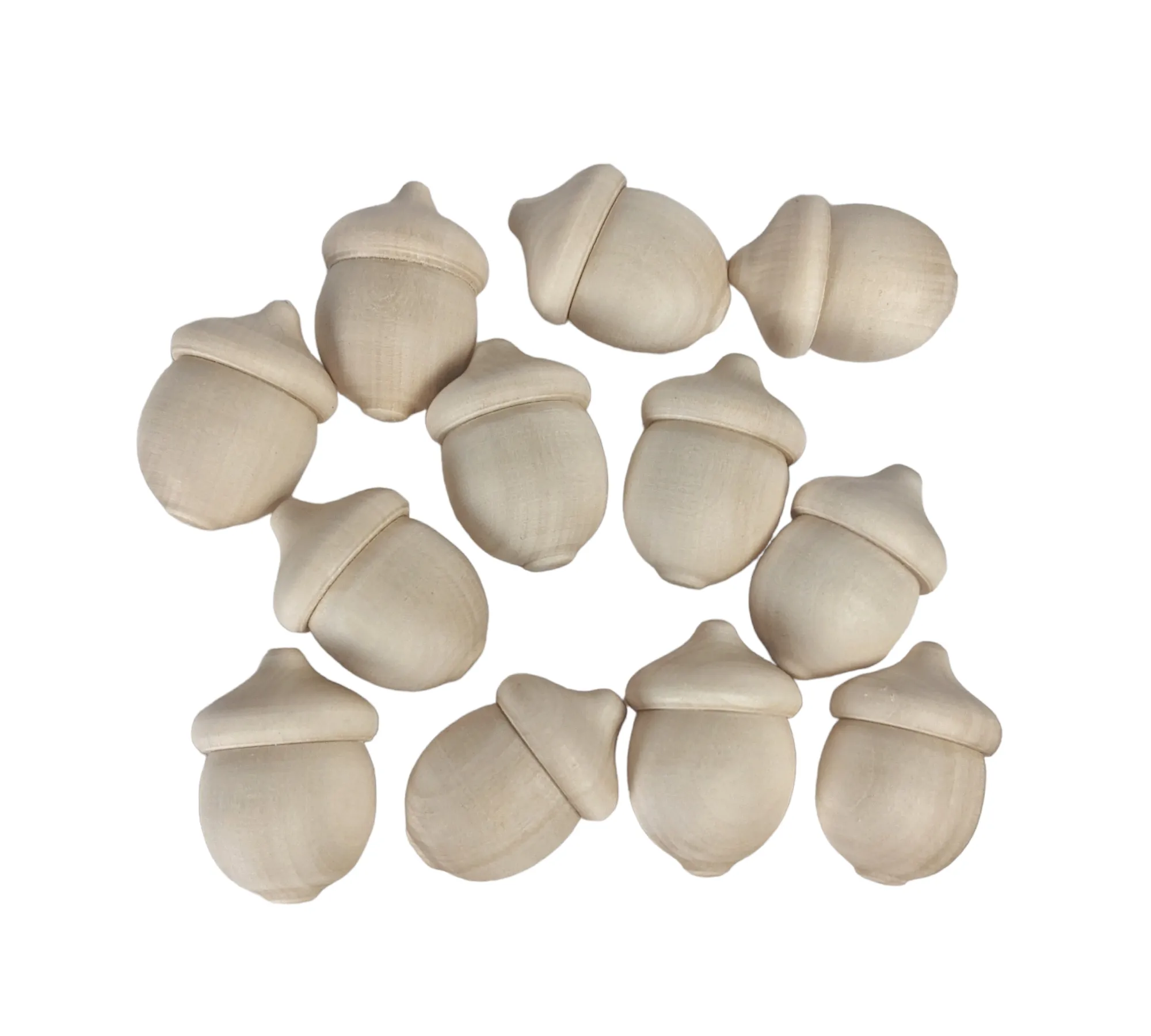 Mini Acorns - 12 pieces