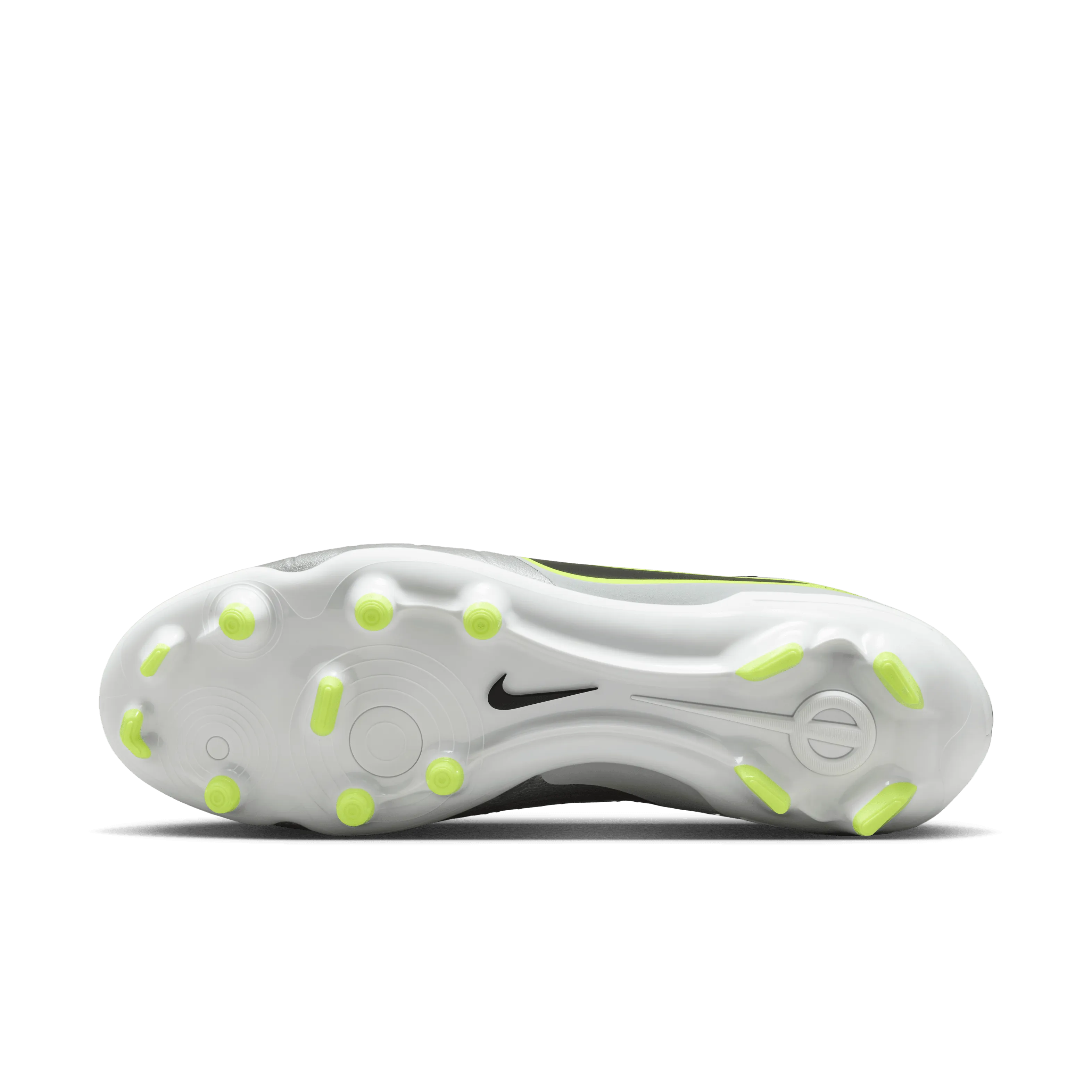 Nike Tiempo Legend 10 Academy FG Football Boots (Silver/Black/Volt)