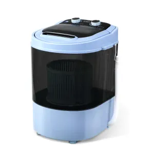 NNEDSZ 3KG Mini Portable Washing Machine Shoes Wash Top Load Spin Camp Caravan