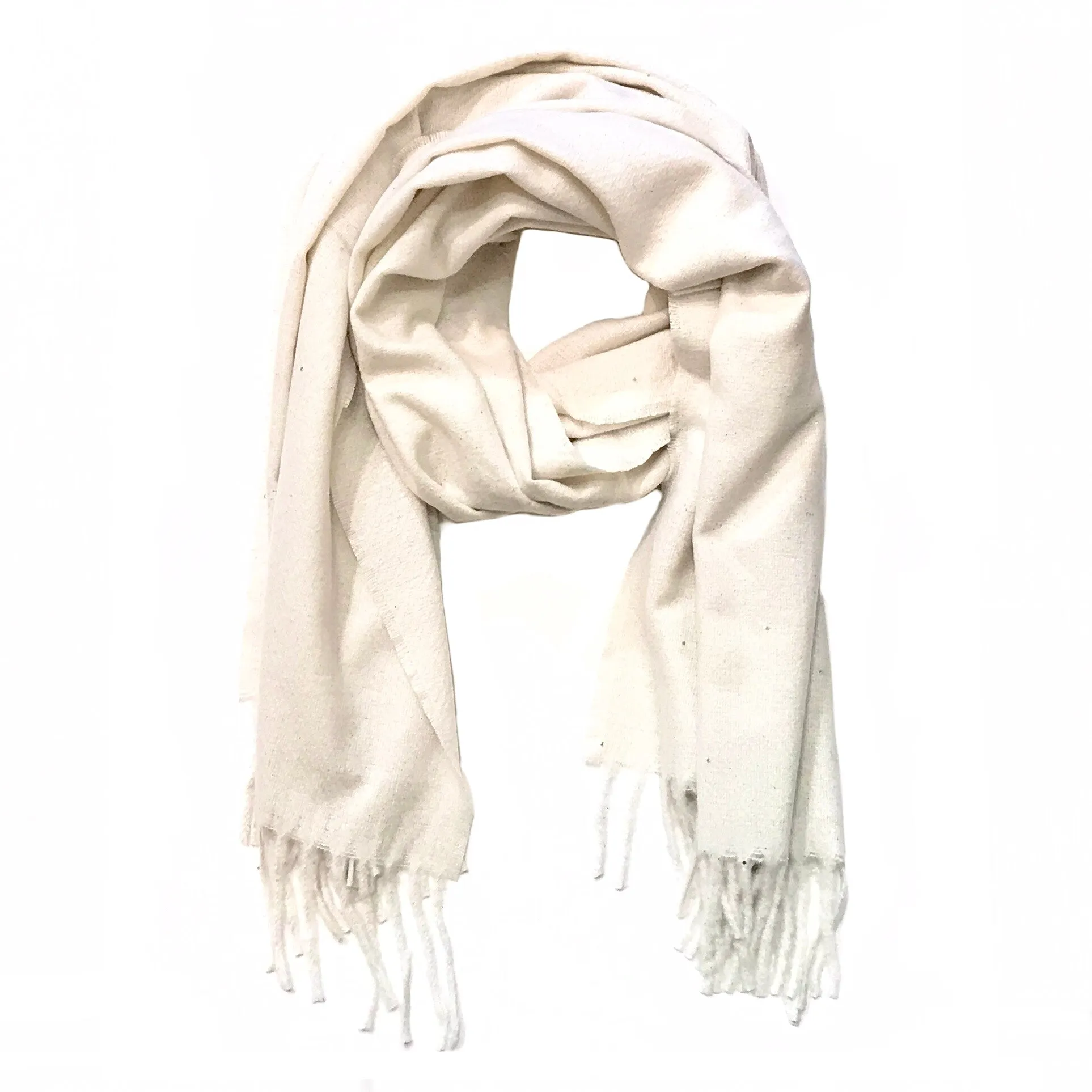 Noellery Glitter Tassel Scarf