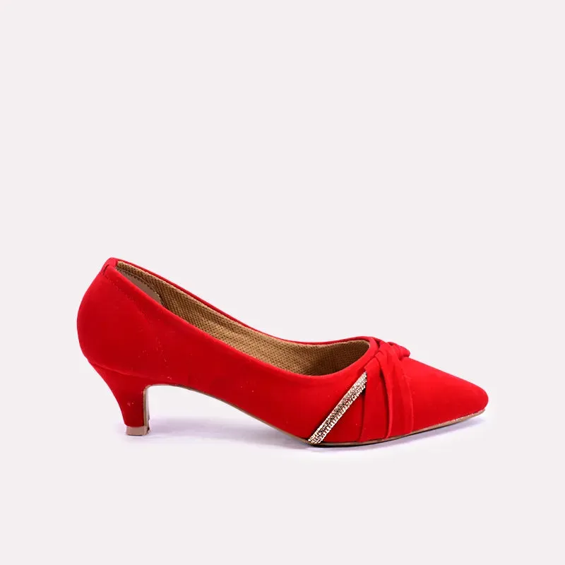 Orla Red Fancy Court Shoes 0431220