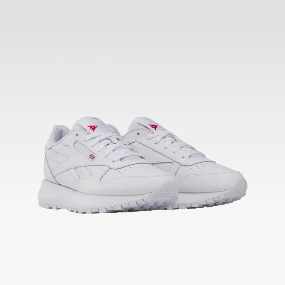 Reebok Footwear Women Classic Leather SP Shoes FTWWHT/FTWWHT/PURGRY
