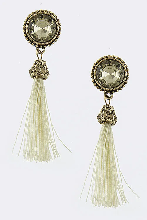 Tassel Earrings (As Seen in OK! Magazine)