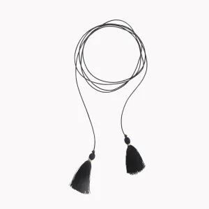 TASSELS CHOCKER NECKLACE