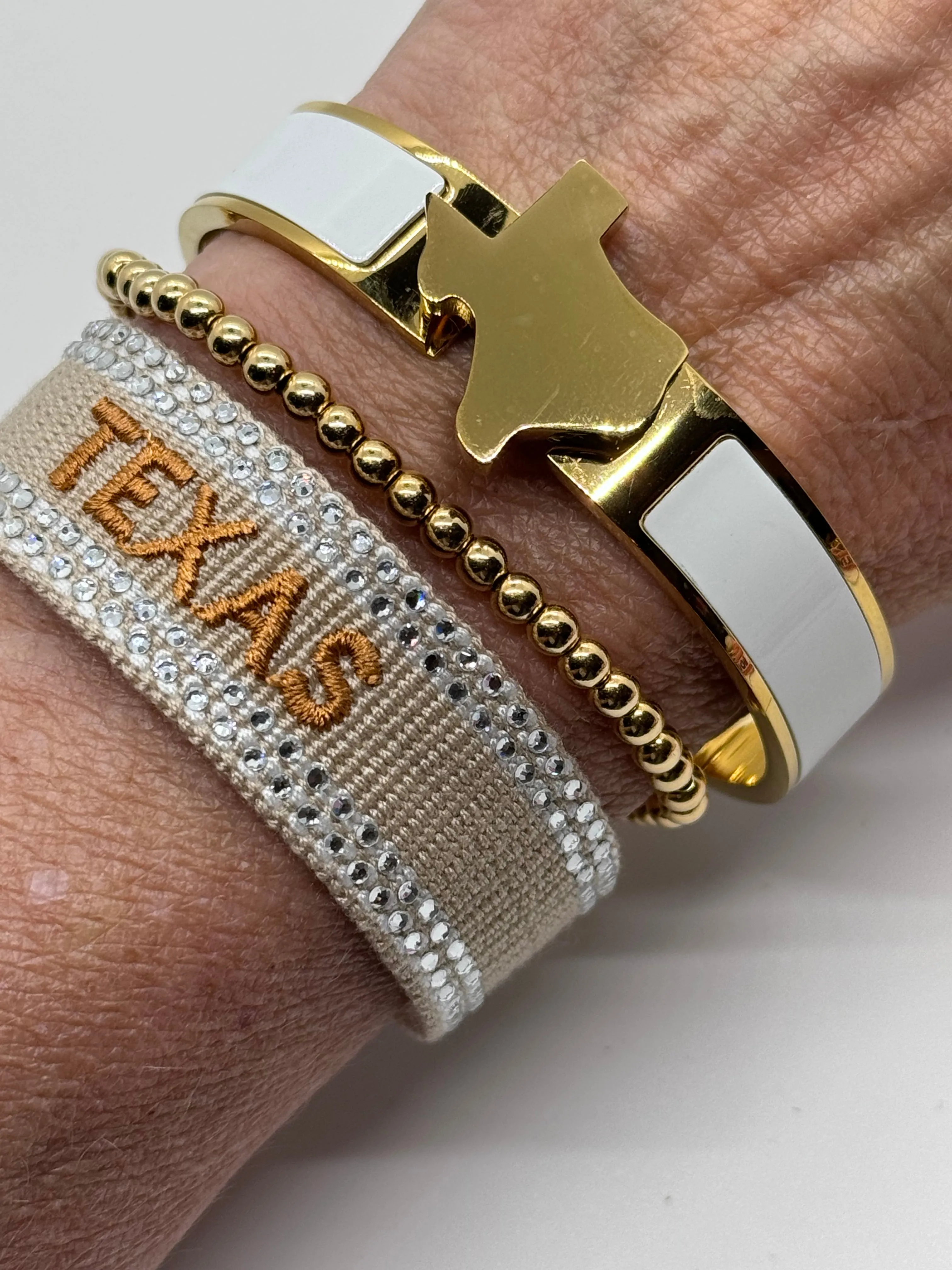 Texas Bling Team Tassel Bracelet