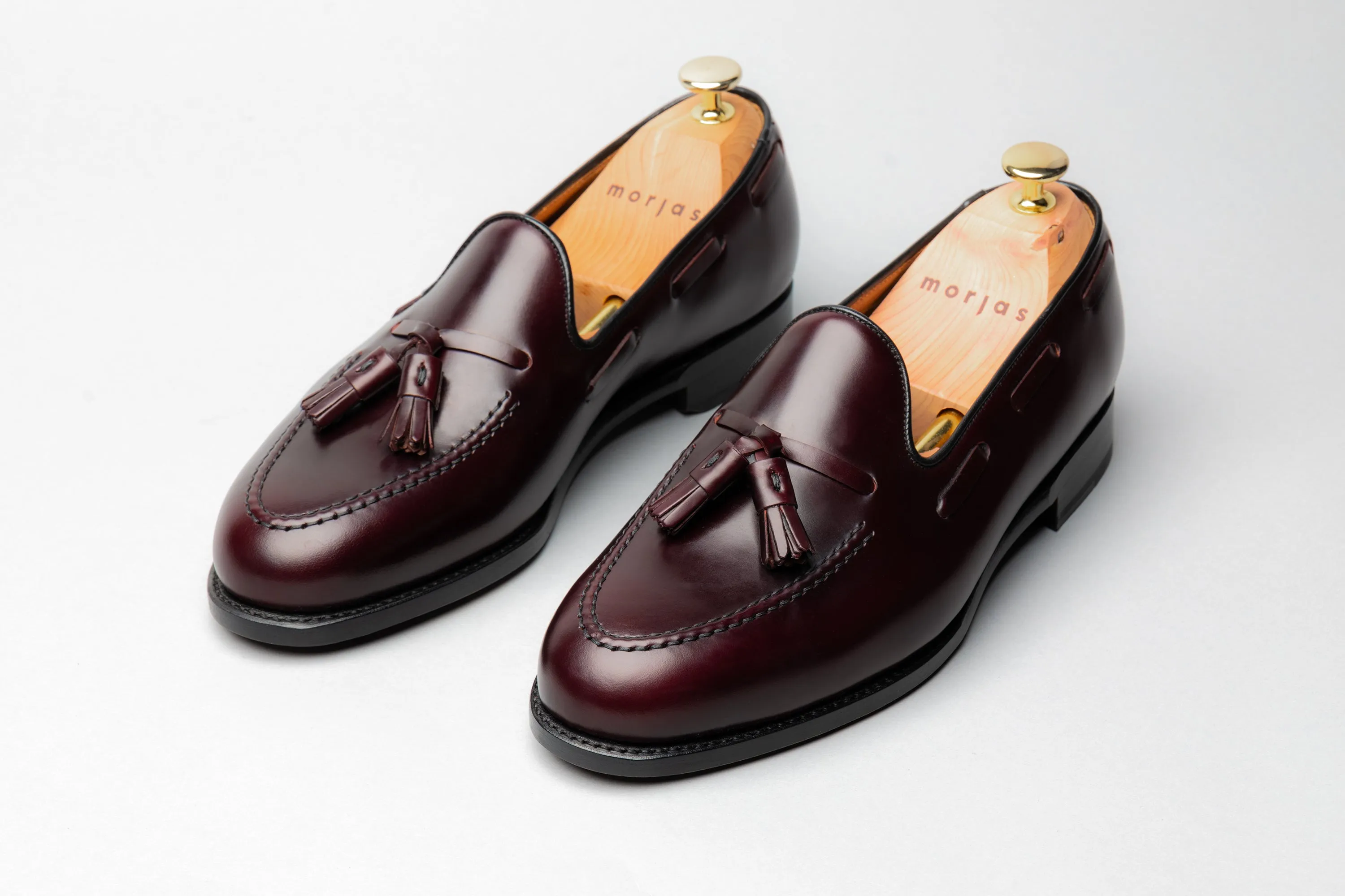 The Tassel Loafer - Burgundy Calf