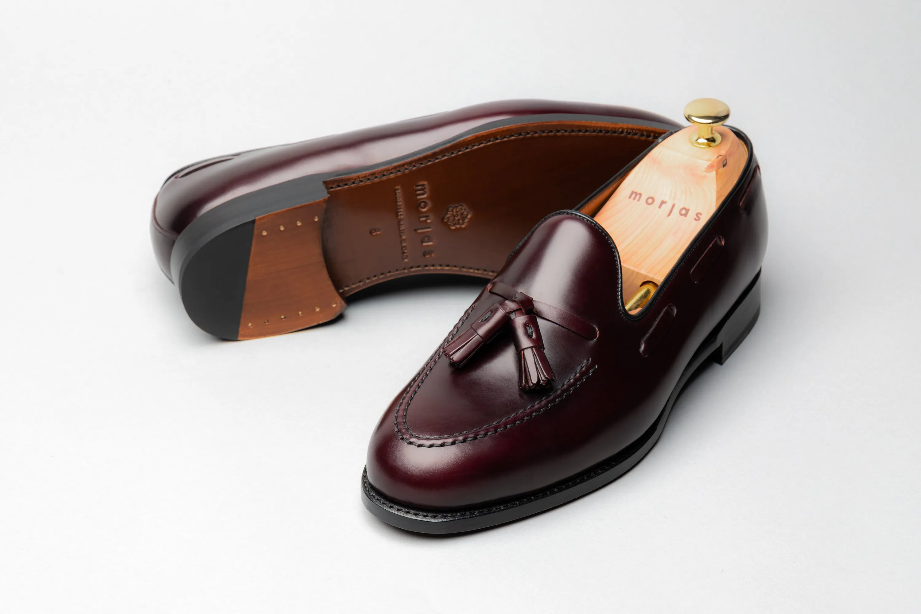 The Tassel Loafer - Burgundy Calf