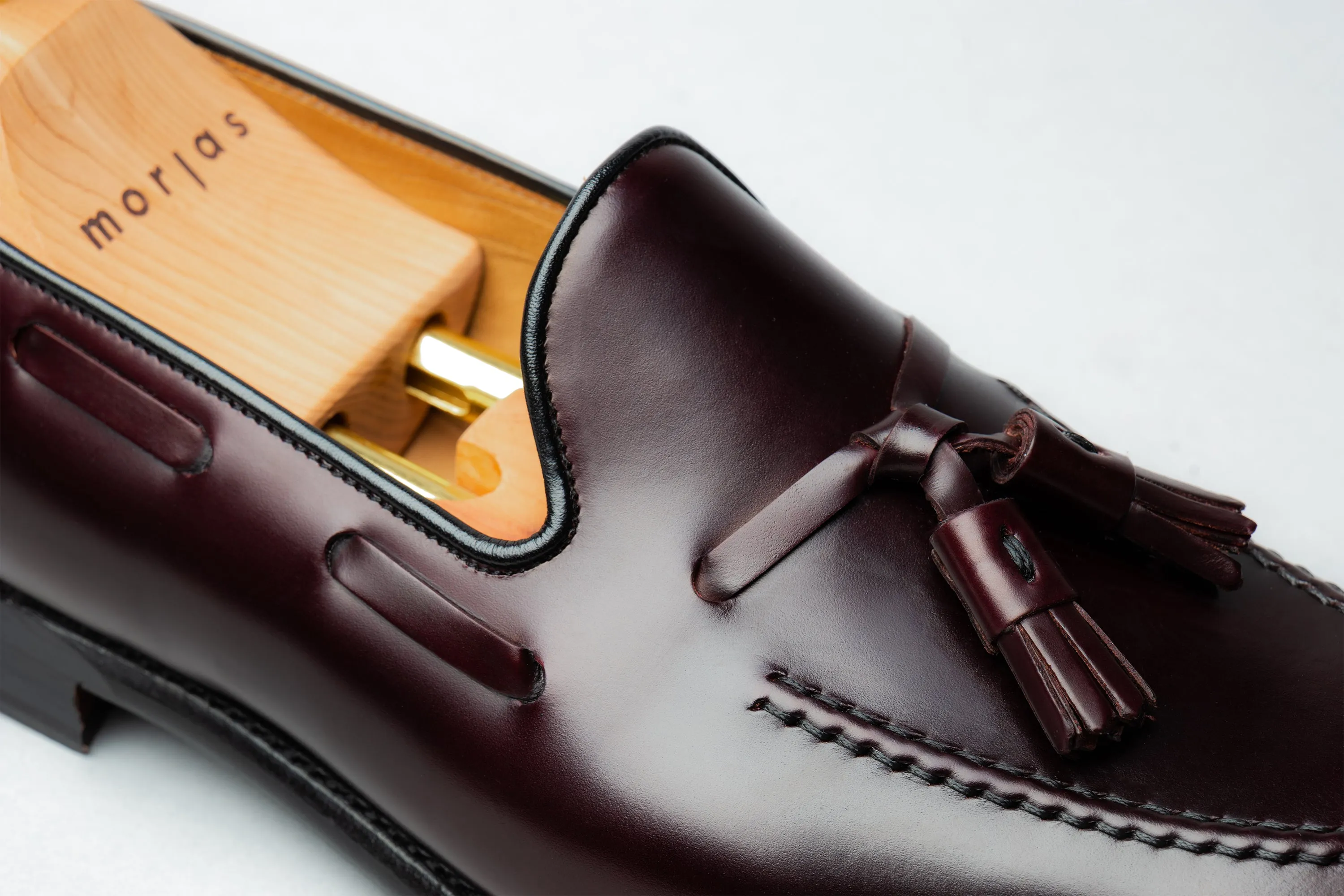 The Tassel Loafer - Burgundy Calf