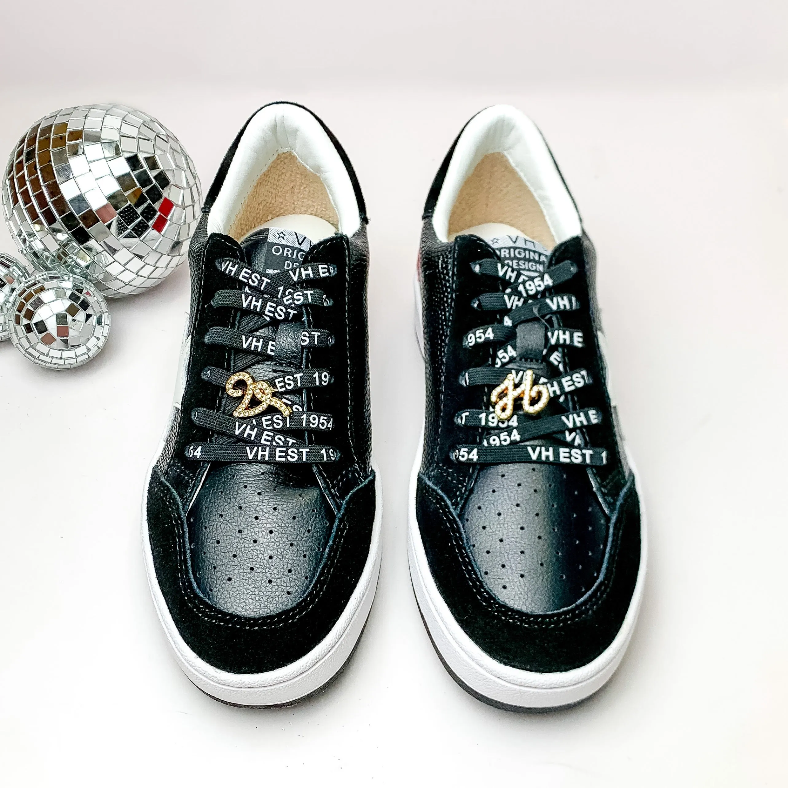 Vintage Havana | Denisse 13 Sneakers in Black Multi