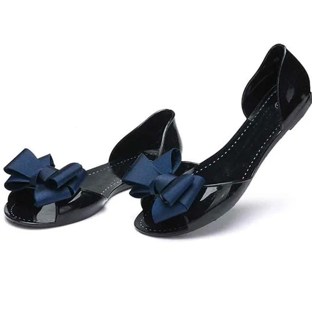 Women Flat Sandals Beach Jelly Shoes Woman