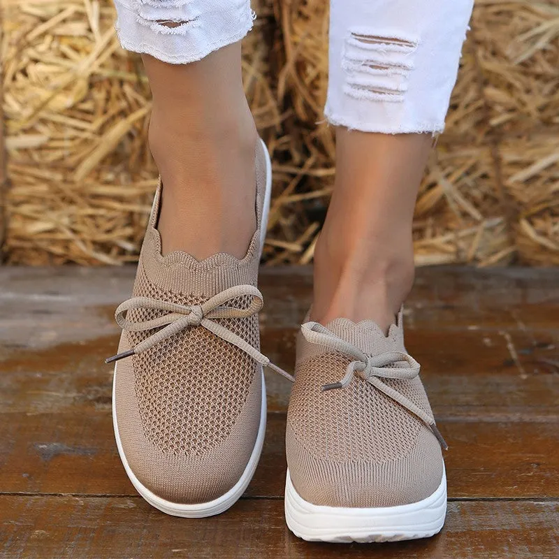 Women's Fly-Knit Mesh Sneakers