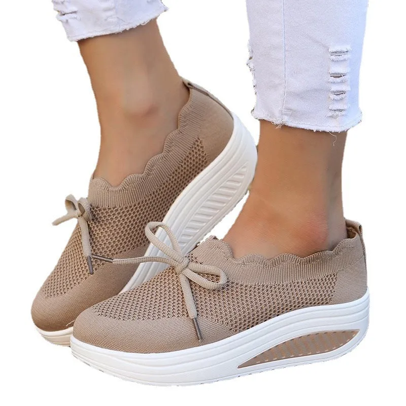 Women's Fly-Knit Mesh Sneakers