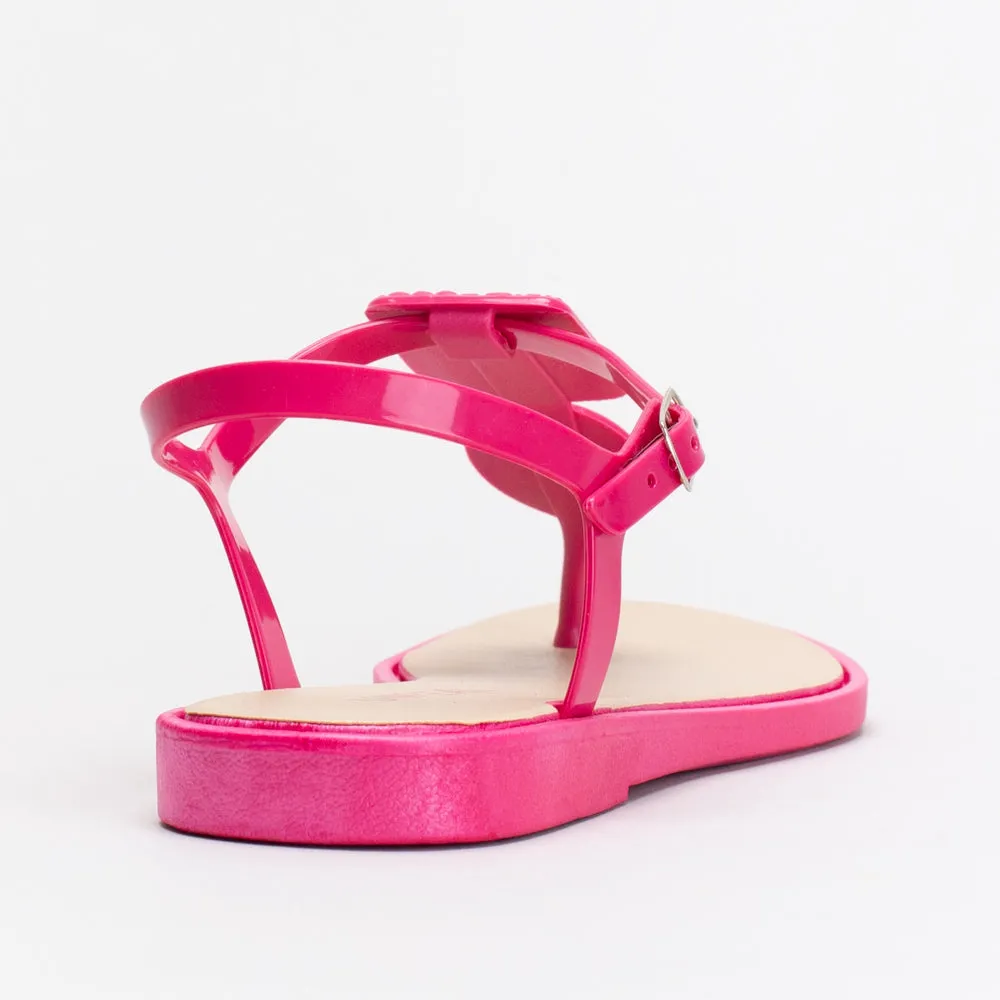 Women's Unreal Geometric Jelly Sandal _ 155021
