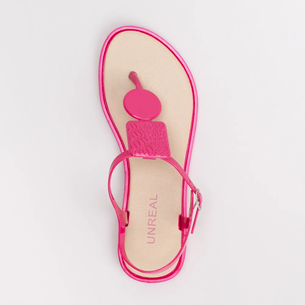 Women's Unreal Geometric Jelly Sandal _ 155021