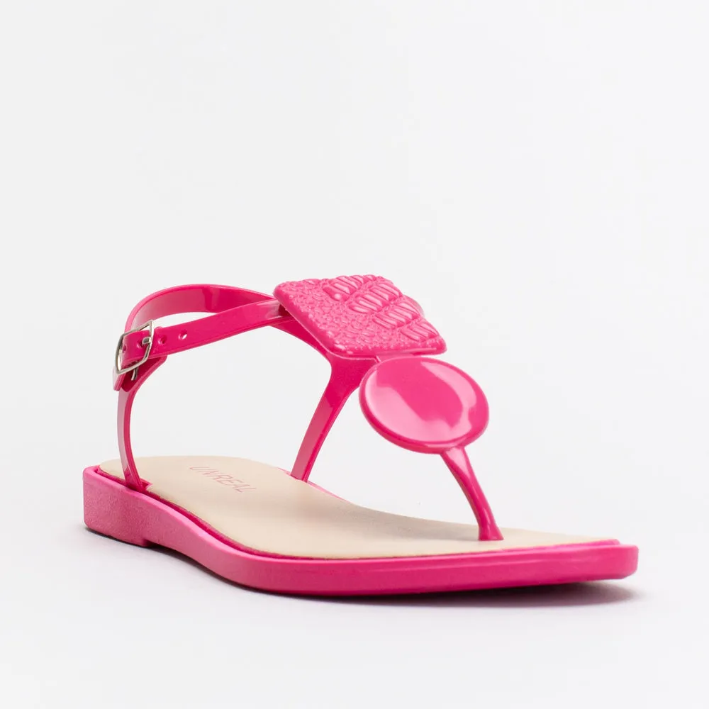 Women's Unreal Geometric Jelly Sandal _ 155021