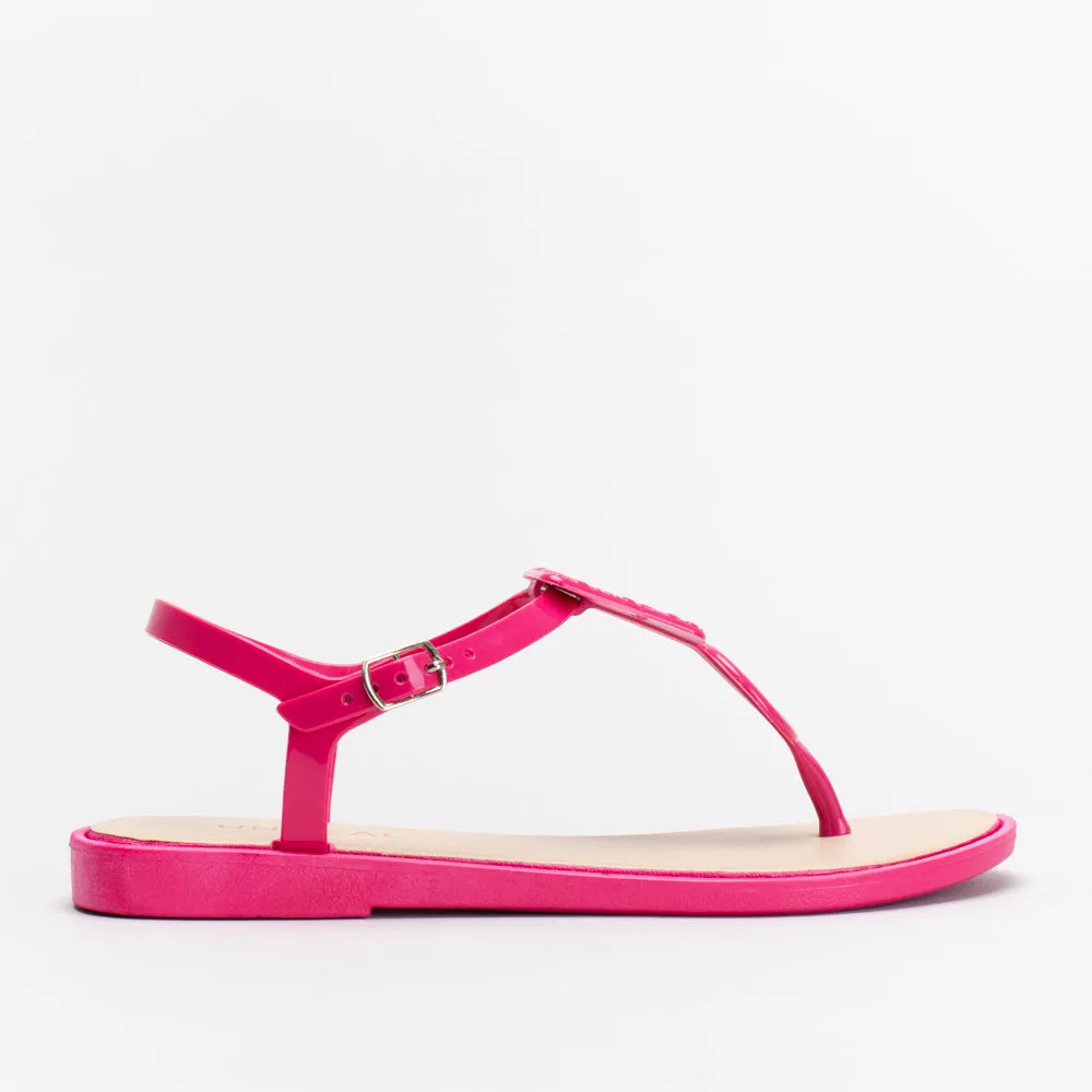Women's Unreal Geometric Jelly Sandal _ 155021
