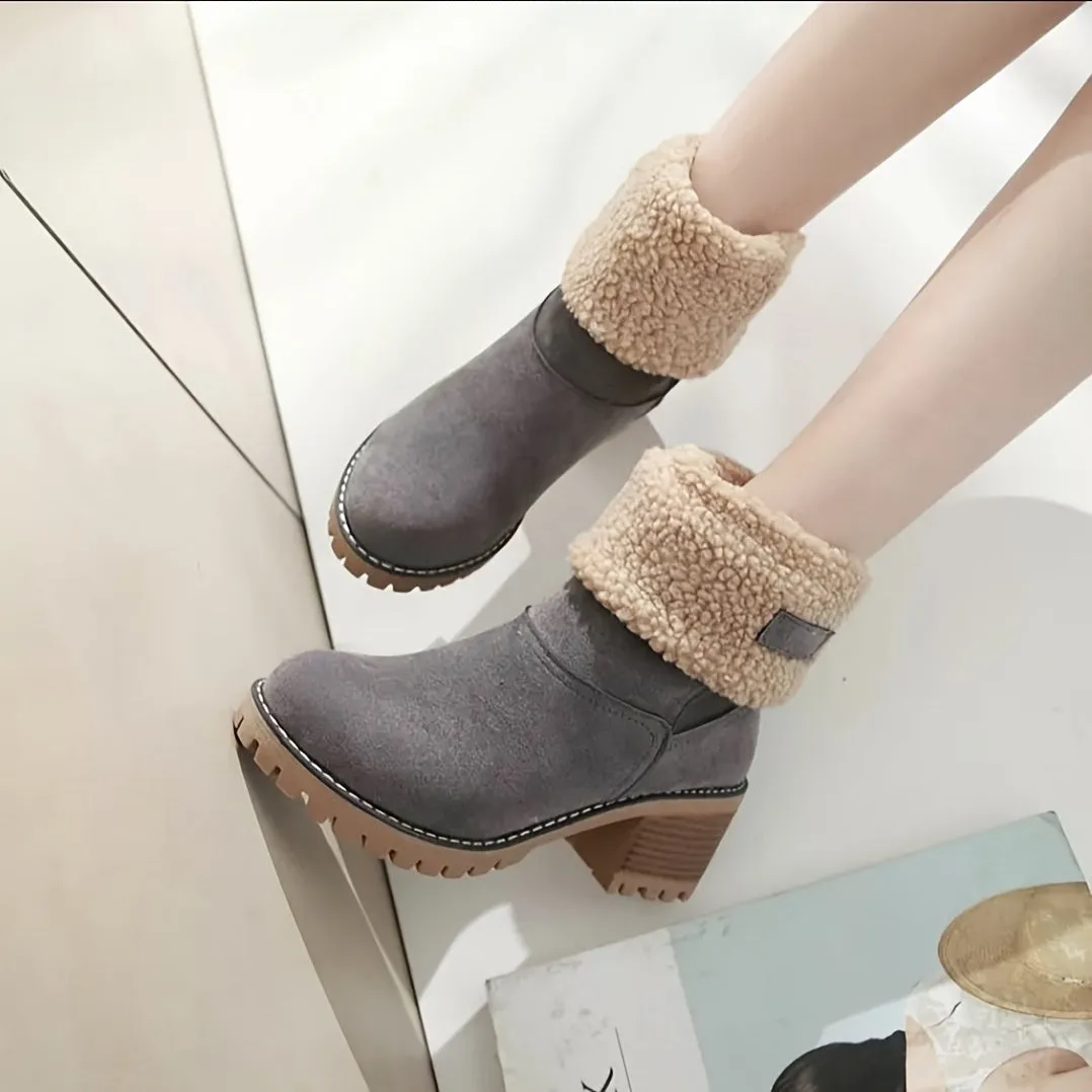 Women's Warm Plush Lined Boots RB1478