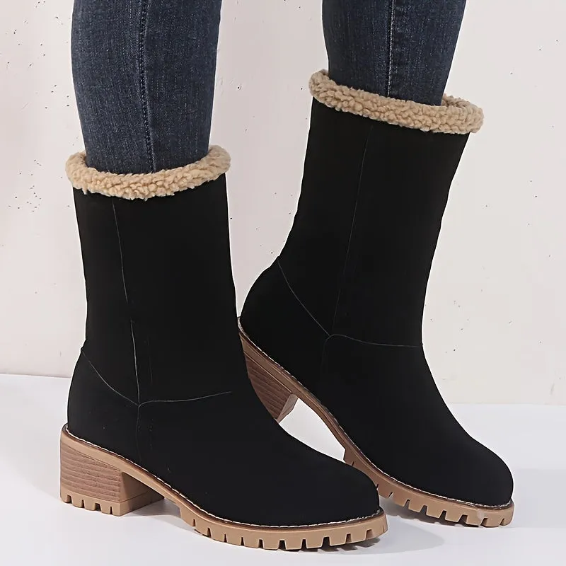 Women's Warm Plush Lined Boots RB1478