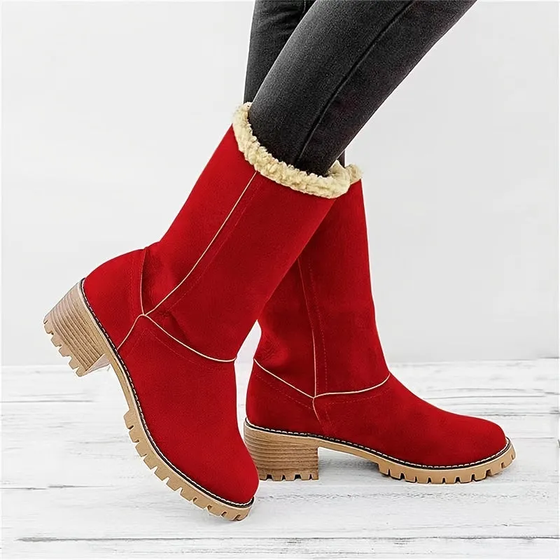 Women's Warm Plush Lined Boots RB1478
