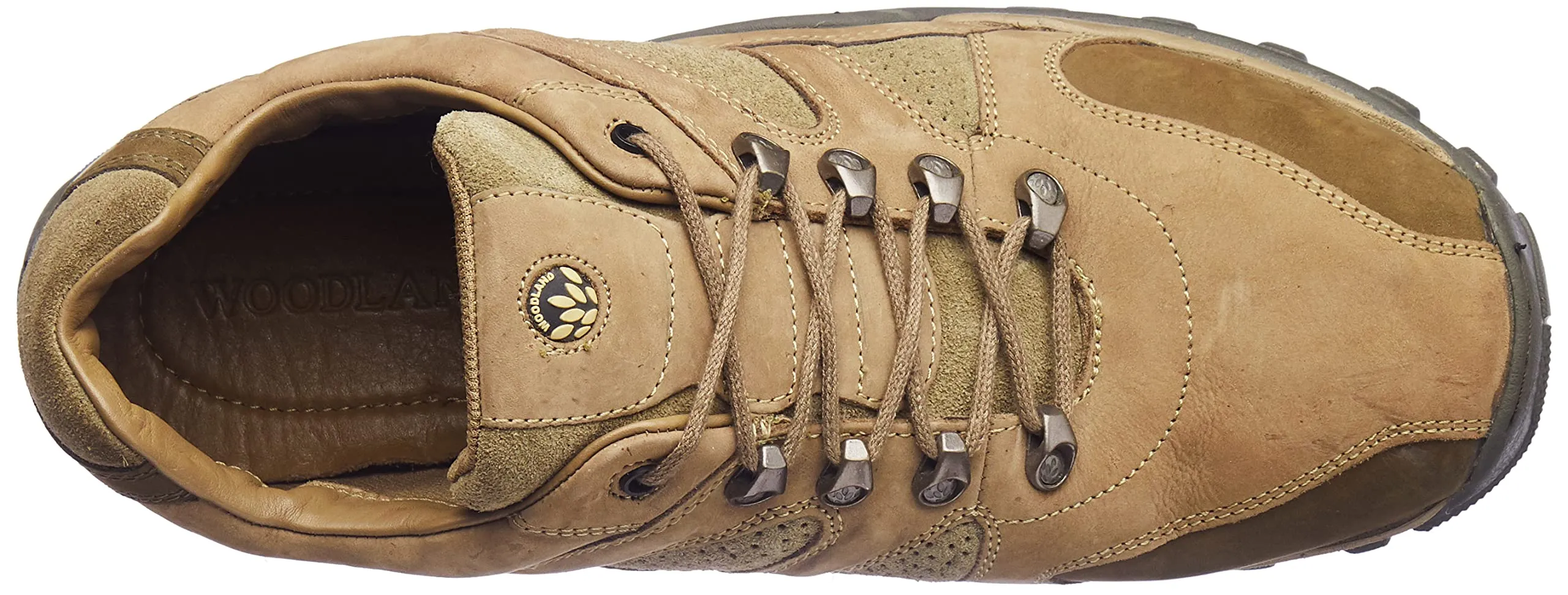 Woodland Mens GC 2657117NW Khaki Casual Shoe - 10 UK (44 EU) (GC 2657117NW)