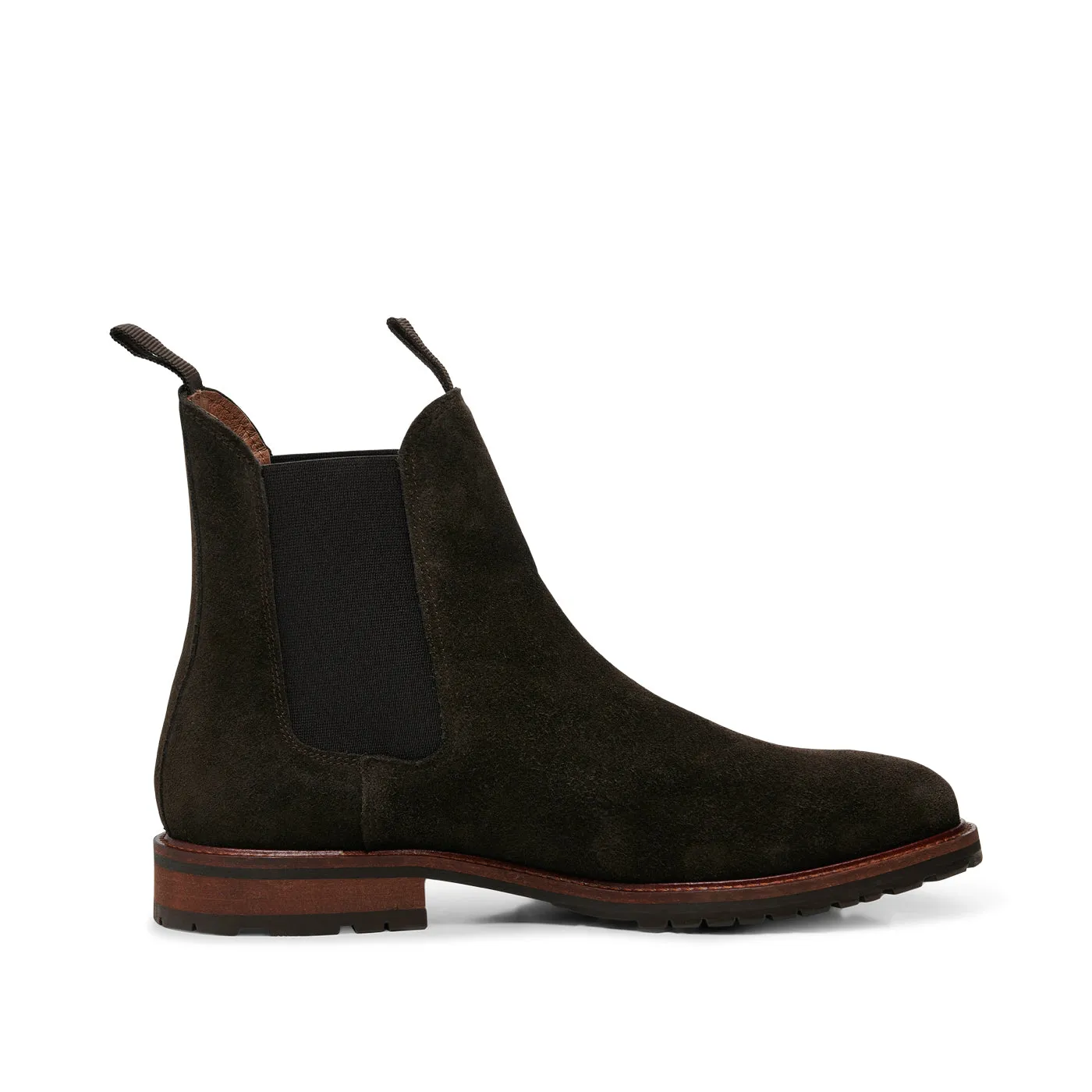 York chelsea støvle ruskind - BROWN