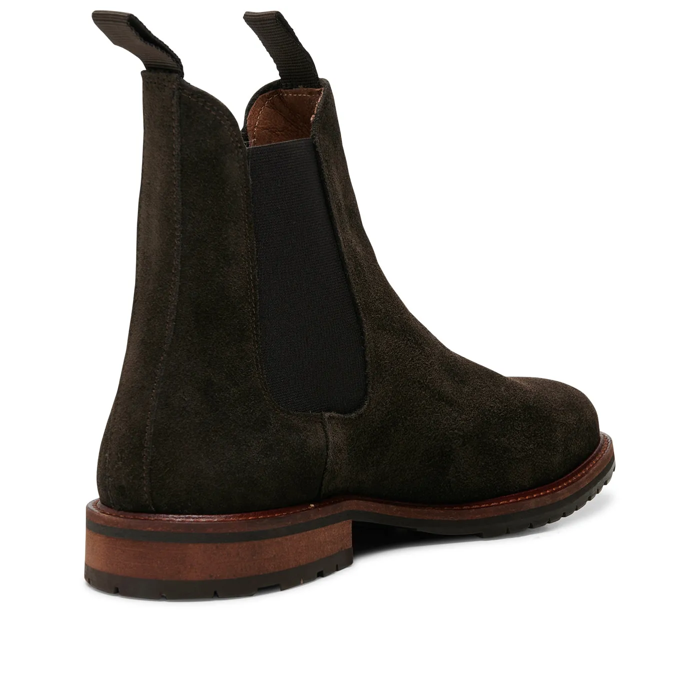 York chelsea støvle ruskind - BROWN