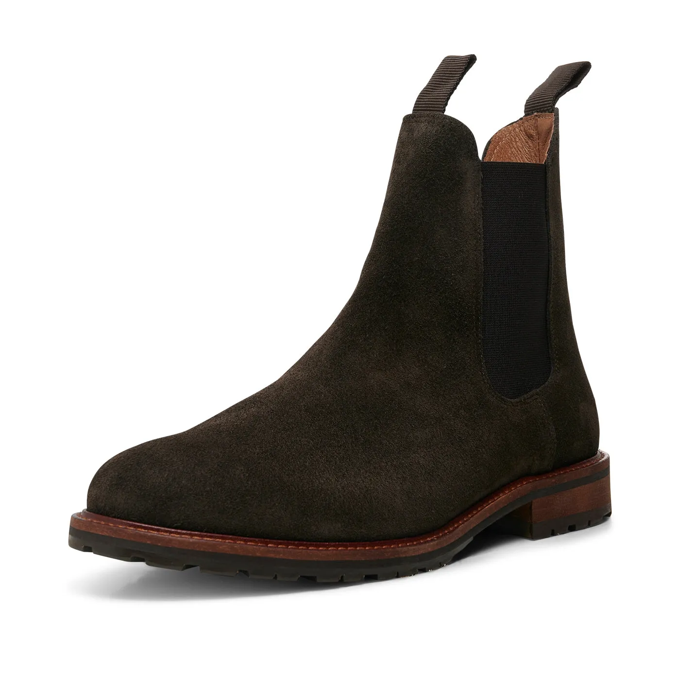 York chelsea støvle ruskind - BROWN